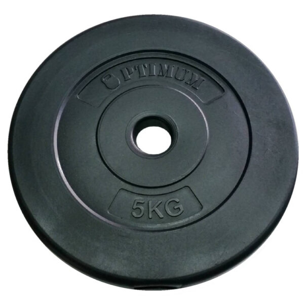 ΔΙΣΚΟΣ 5KG ΠΛΑΣΤΙΚΟΠΟΙΗΜΕΝΟΣ (Φ28) OPTIMUM