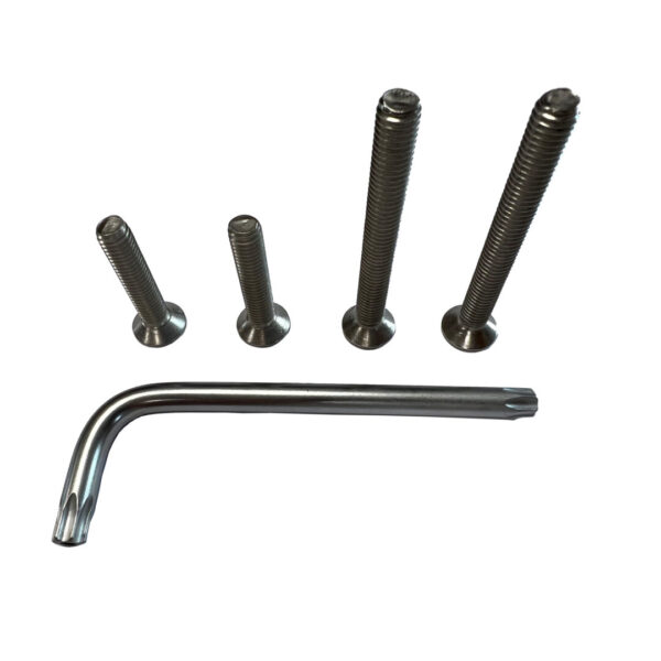 Indiana Foil HP Set of Alu Mast & Adaptor Screws