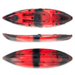 Conger 295 μονοθέσιο καγιάκ για ψάρεμα SCK κόκκινο-μαύρο