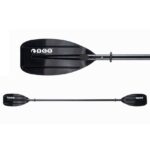 Κουπί καγιάκ παιδικό 183cm διαιρούμενο αλουμινίου- Μαύρο SCK