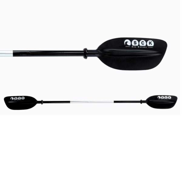 Κουπί καγιάκ διαιρούμενο 220cm Αλουμινίου SCK Μαύρο
