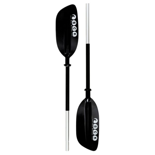 Κουπί καγιάκ διαιρούμενο 220cm Αλουμινίου SCK Μαύρο