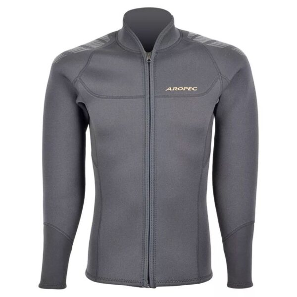 Jacket νεοπρενίου 3mm Super-Stretch ανδρικό Ανθρακί - Aropec