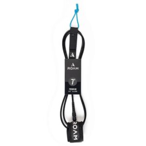 Leash για surfborad ROAM Premium 7.0 215cm- Μαύρο