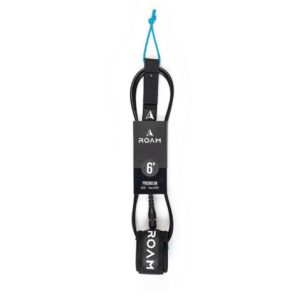 Leash για surfborad ROAM Premium 6.0 183cm- Μαύρο