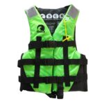 Σωσίβιο γιλέκο για θαλάσσια σπορ με τρεις ιμάντες Morello SCK πράσινο