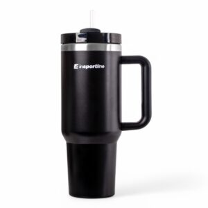 Insulated Travel Mug (Black) inSPORTline Misakafi Tumbler 1,200 ml