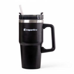 Insulated Travel Mug (Black) inSPORTline Misakafi Tumbler 600 ml