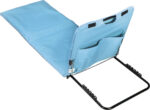 Escape Πτυσσόμενη Ξαπλώστρα Γαλάζια 165x47x50εκ. Ατσάλινη (11792)