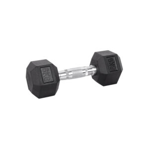 6kg Hex Dumbbell inSPORTline Hexsteel