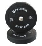 RUBBER BUMPER PLATE 20kg OPTIMUM