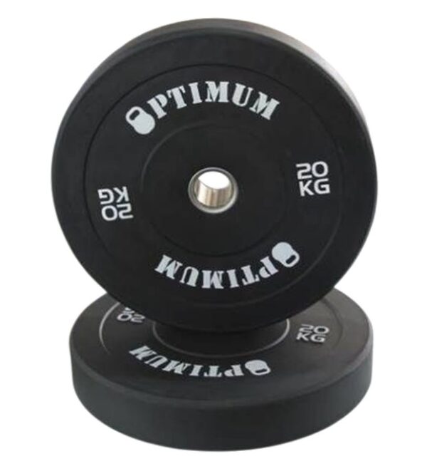 RUBBER BUMPER PLATE 20kg OPTIMUM