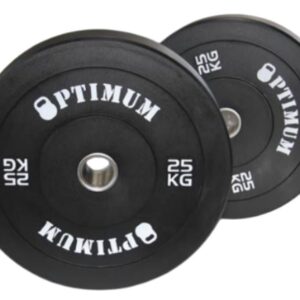 RUBBER BUMPER PLATE 25kg OPTIMUM