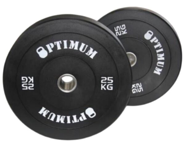 RUBBER BUMPER PLATE 25kg OPTIMUM