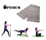 LATEX GYM BAND 200X15CM ΓΚΡΙ (ΜΕΣΑΙΟ) OPTIMUM
