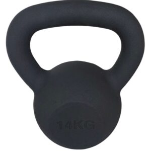 KETTLEBELL 14KG BLACK MAT OPTIMUM
