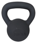 KETTLEBELL 20KG BLACK MAT OPTIMUM