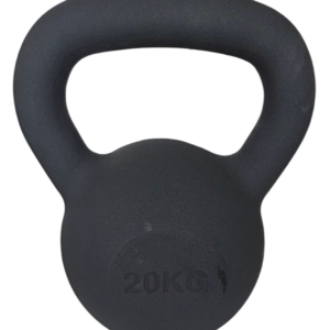KETTLEBELL 20KG BLACK MAT OPTIMUM