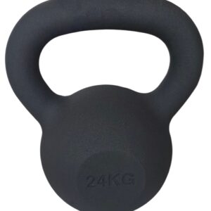 KETTLEBELL 24KG BLACK MAT OPTIMUM