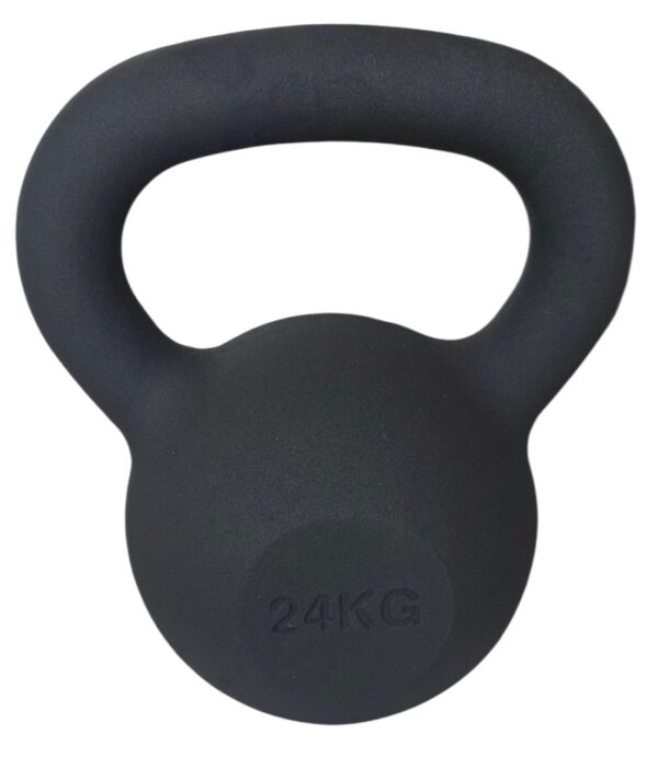 KETTLEBELL 24KG BLACK MAT OPTIMUM