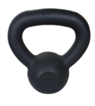 KETTLEBELL 4kg BLACK MAT OPTIMUM