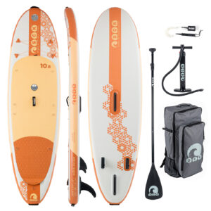 SCK φουσκωτή σανίδα SUP/Windsurf Mare Arioso 10'8" πακέτο Sepia