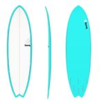 Surfboard TORQ TET 5.11 MOD Fish Blue Pinline