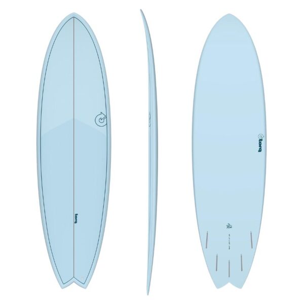 Surfboard TORQ TET 6.10 MOD Fish Arctic Blue