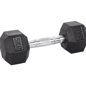 5kg Hex Dumbbell inSPORTline Hexsteel