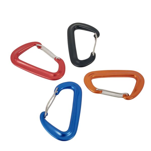 Καραμπίνερ υψηλής αντοχής 7075 Κράμα αλουμινίου 5*8cm Διάφορα χρώματα - Yaia - Κόκκινο