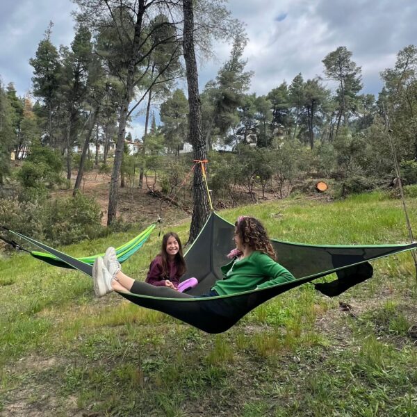 Αιώρα Τριγωνική δίχτυ 2.9m 200kg Πράσινη - Yaia