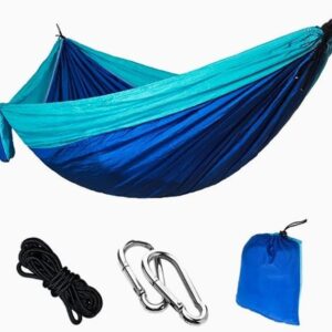 1401-30010-double-nylon-hammock-300-200-cm-300-kg-blue-yaia-photo2