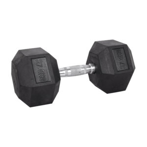 27,5kg Hex Dumbbell inSPORTline Hexsteel