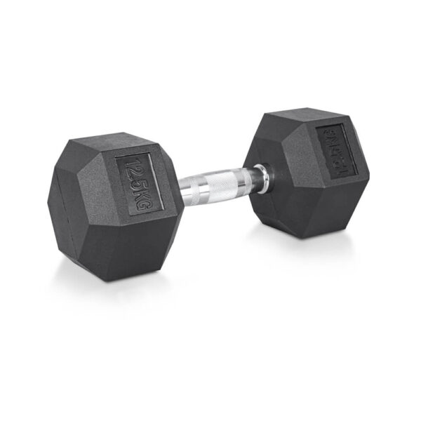 TPU 12,5 kg Hex Dumbbell inSPORTline Hexclusive