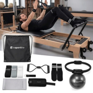 Pilates Set inSPORTline Sinuata - Black