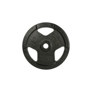 Cast Iron Weight Plate 2,5kg(30mm)Black inSPORTline
