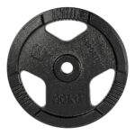Cast Iron Weight Plate 20kg(30mm)Black inSPORTline