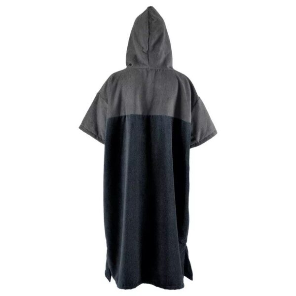 Poncho Μαύρο/γκρί quick dry - Aropec